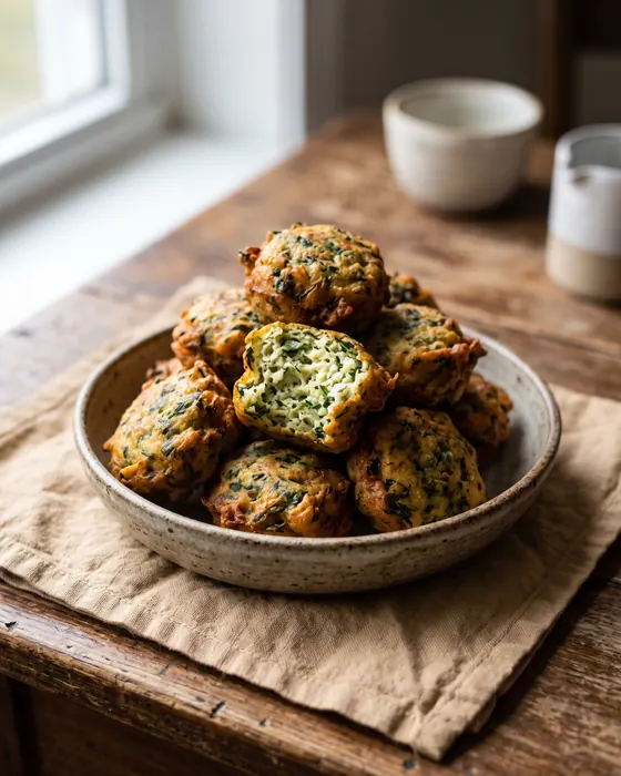 Buñuelos de espinaca
